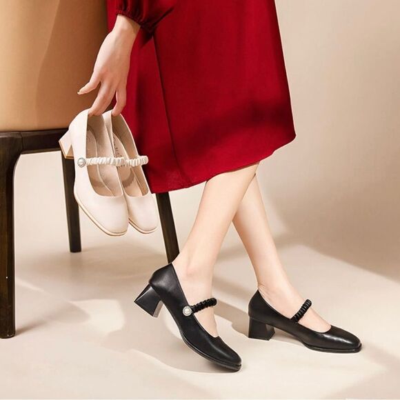 Relista Size 10 women's temperament square toe oxfords-Mary Janes.  New in box - Picture 2 of 15